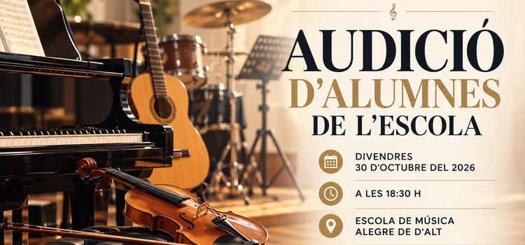 Audició d’Alumnes